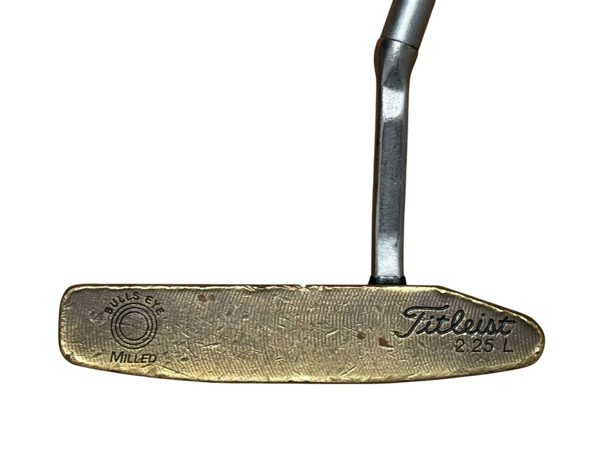 Titleist Bulls Eye Milled 2.25 L Putter with SuperStroke Titleist Bulls Eye Milled 2.25 L Putter with SuperStroke