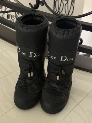 RARE Dior moon boots for snow in black size 35-37