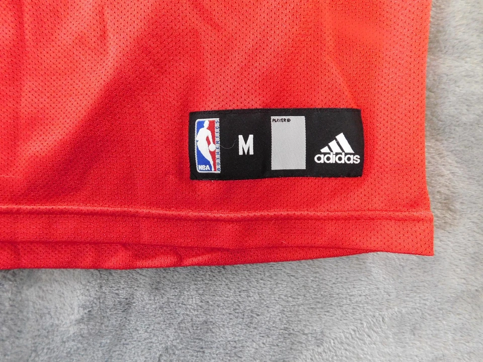 Chicago Bulls Jersey Youth Medium Red NBA Basketball Kirk Hinrich 12 Adidas - Image 2 of 4