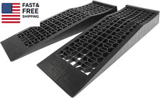 50516 4.400 Lb. Rampas de coche de bajo perfil de capacidad, 2 unidades, negras (paquete de 1)