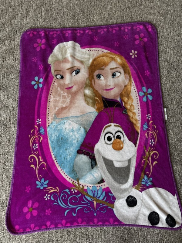 Frozen Disney Toddler Throw Blanket Anna And Elsa