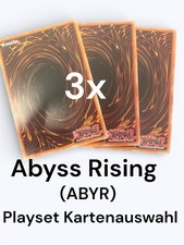 Yugioh Playset 3x/ Kartenauswahl/ ABYR/ Abyss Rising