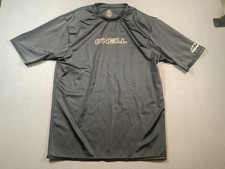 O Neil Rash Guard Mens Shirt Basic Skins XL Black Excellent Condition Surf Shirt