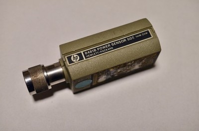 HP 8481B RF Microwave Power Sensor 50Ω 1mW-25W 10mHz-18 GHz 0dBm to +44 dBm