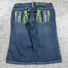 NWOT Vintage Y2K 2000  s Coogi Embroidered Denim Shorts