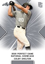 10-Count Lot Colby Shelton 2021 Leaf Perfect Game NIKE All-American Rookies