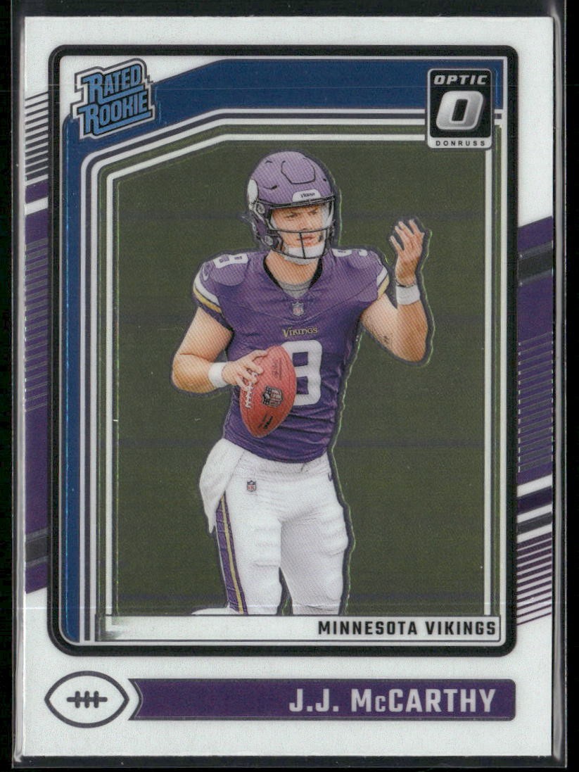 2024 Donruss Optic #235 J.J. McCarthy