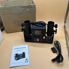 MOKA 2 Shots Confetti Launcher Cannon DMX Confetti Machine Remote Gender Reveal