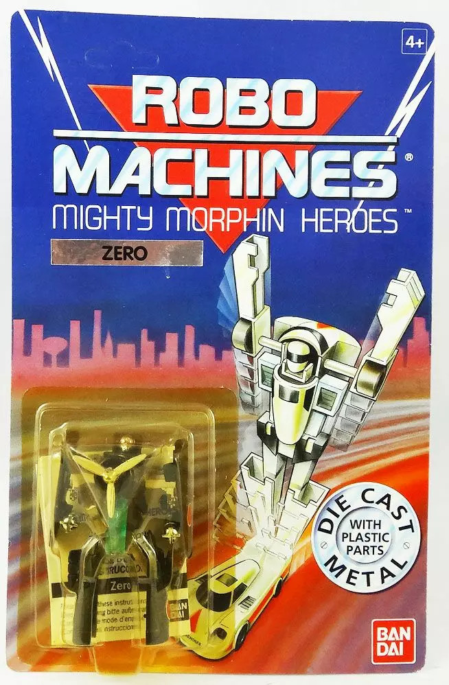 Robo Machines Mighty Heroes Bandai Zero figurine de collection vintage articulee de 15cm