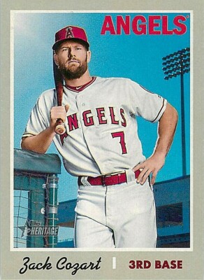 その他 Kozart 2019 Topps Heritage #397 Zack Cozart ANGELS | eBay