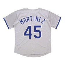 Pedro Martinez 1993 Los Angeles Dodgers Grey Road Men's Jersey (S-3XL)