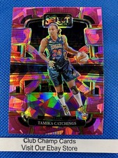 2024 #26 Tamika Catchings Panini WNBA Select Concourse Pink Ice Prizm Fever