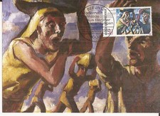 Berlin, MK, First Day, Modern Paintings, Italian Stone Bearers, Pechstein, 1982