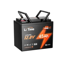 LiTime 12V 45Ah TM Lithium Battery For Wheelchair Mobility Scooter-Refurbished