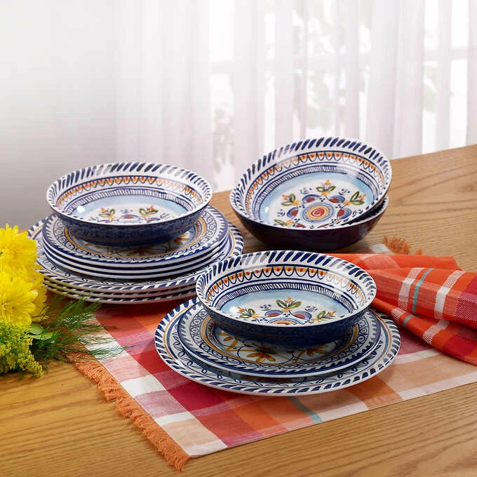 Melamine dishware cheap sets