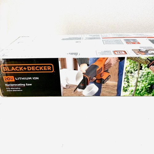 Black & Decker 20V Li-Ion Recip Saw BDCR20B New - Tool Only - Picture 7 of 12