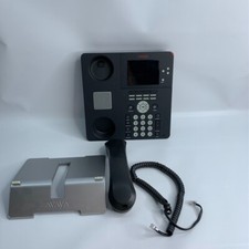 LOT OF 4 Avaya 9650C IP Phone, 700461213 Charcoal Gray