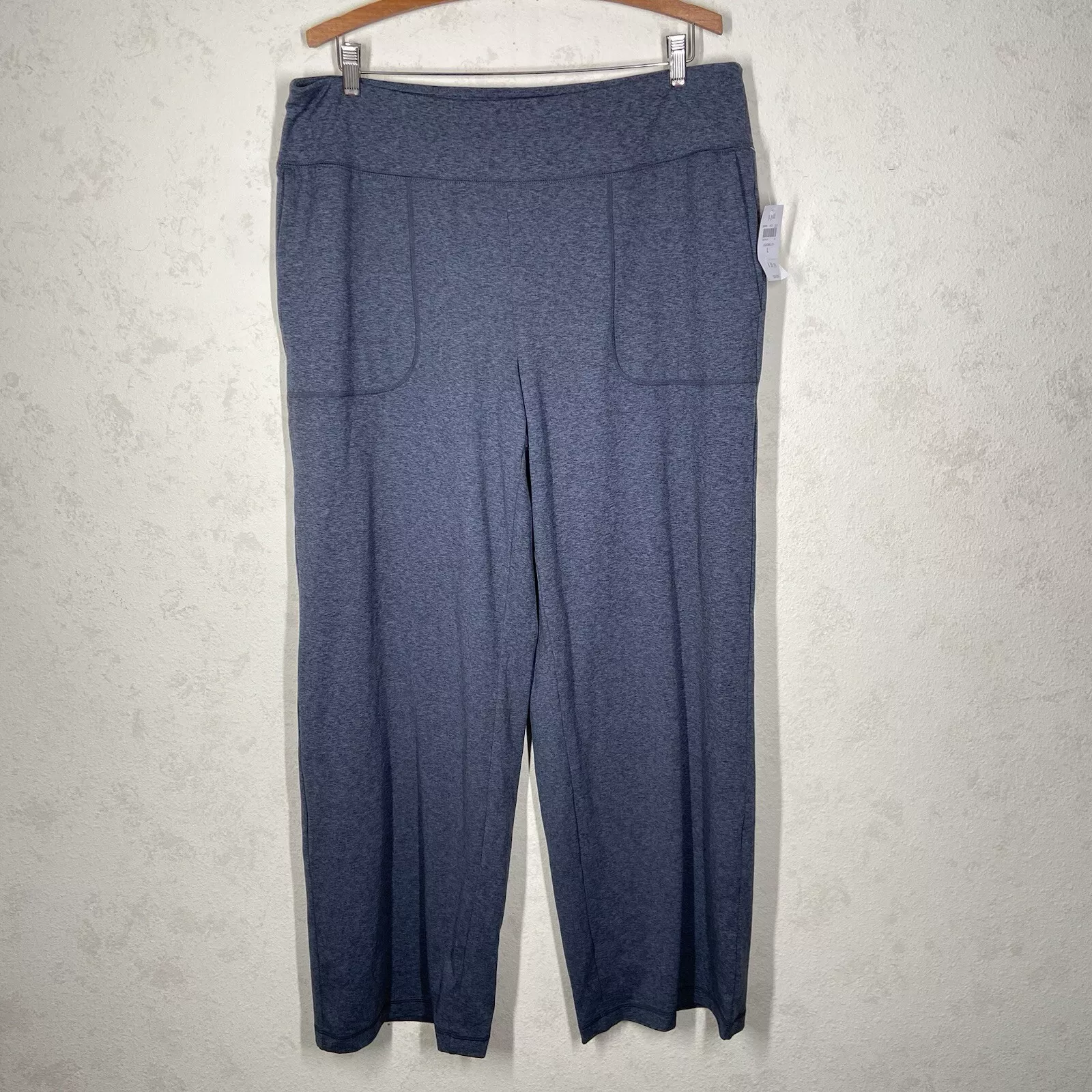 Pantalon J. Jill Fit neuf avec étiquette coupe suprême stretch jambes larges grand gris