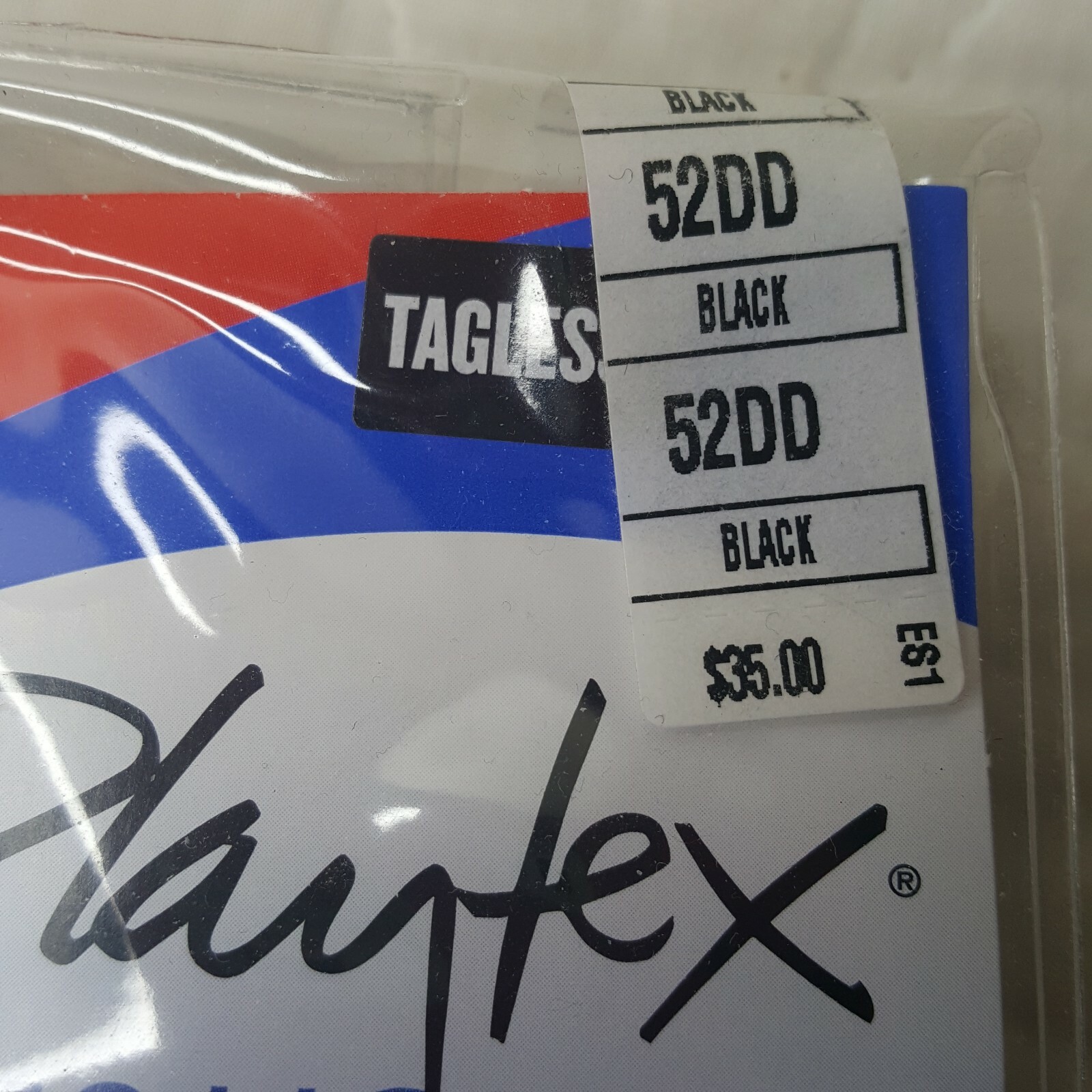 Playtex 18 Hour Original Comfort Strap Wire-Free Bra Women's 52DD Black ...
