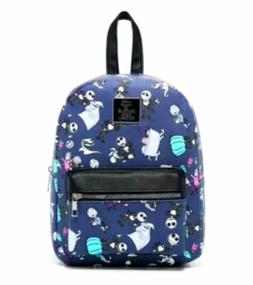 The Nightmare Before Christmas Chibi Characters Mini Backpack