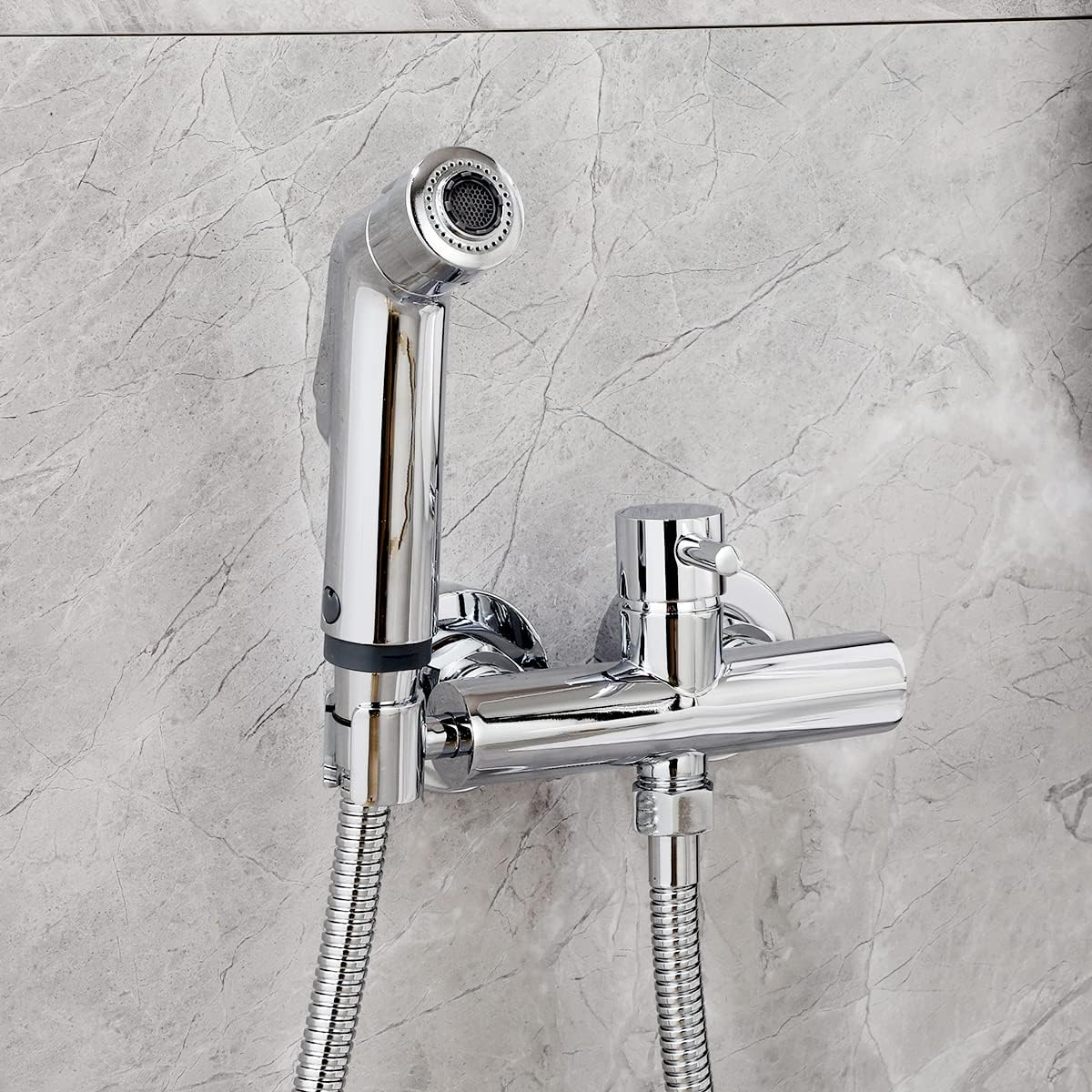 Bathroom Toilet Bidet Sprayer Set With Hot And Cold Mixing Valve Strong