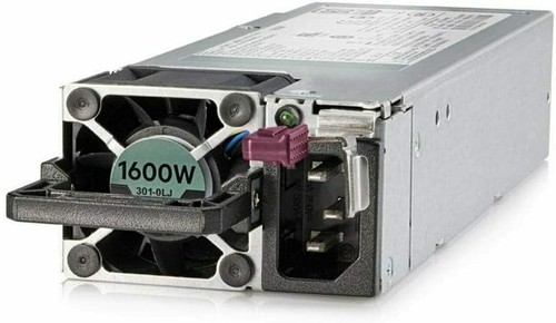 HPE 1600W FLEX SLOT PLATYNA HOT PLUG NISKI HALOGEN ZESTAW ZASILANIA P38997-B21