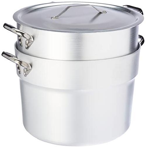 Pentole Agnelli ALMA15236 Pentola Cuociverdure E Couscous con Casseruola per Cot