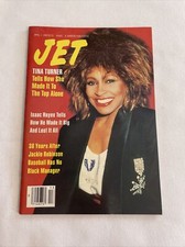 1985 April 1 JET Magazine, Tina Turner, Isaac Hayes, Jackie Robinson (MH37)