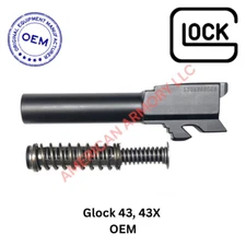 NEW OEM Glock 43 43X G43 G43X Factory OEM Barrel and Recoil Spring 9x19 Austria
