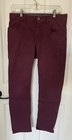 MICHAEL KORS Mens Parker Slim Fit Stretch Pants jeans 30x30 burgundy maroon red — photo 6
