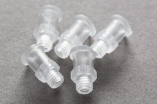 Female Luer Lock to 10-32 Thread Adaptor, Polypropylene, Value Plastics (5 )PCS