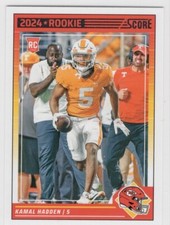 2024 Score Kamal Hadden Rookie RC #378 Kansas City Chiefs