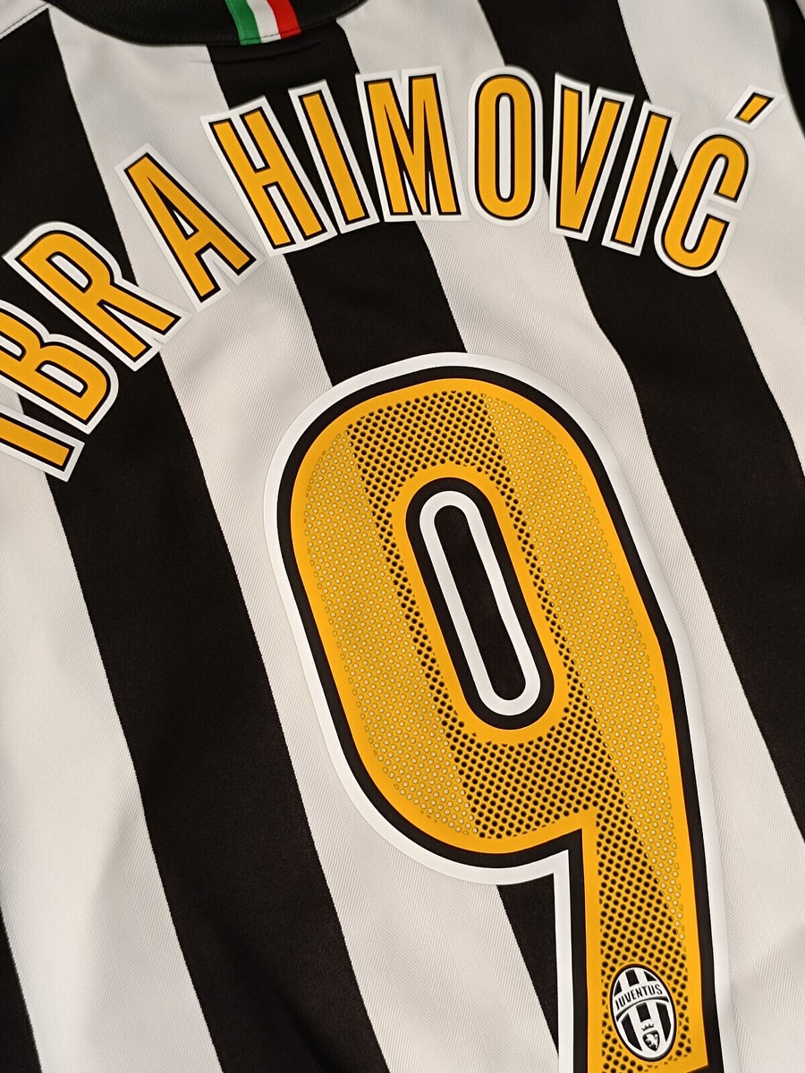 Nike Juventus Ibrahimović Lサイズ Vtg Nike Total 90 Juventus FC 05/06 Away Centenary Jersey
