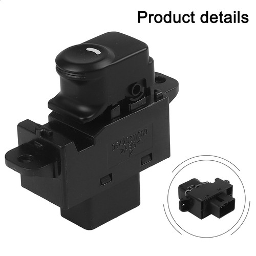 For Use with For Hyundai Models Right Side Window Lift Control Switch Black - Picture 3 of 6