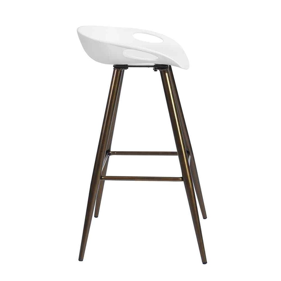 Bak Bar Counter Stool Set of 2 White Modern & Contemporary 193271012107 eBay