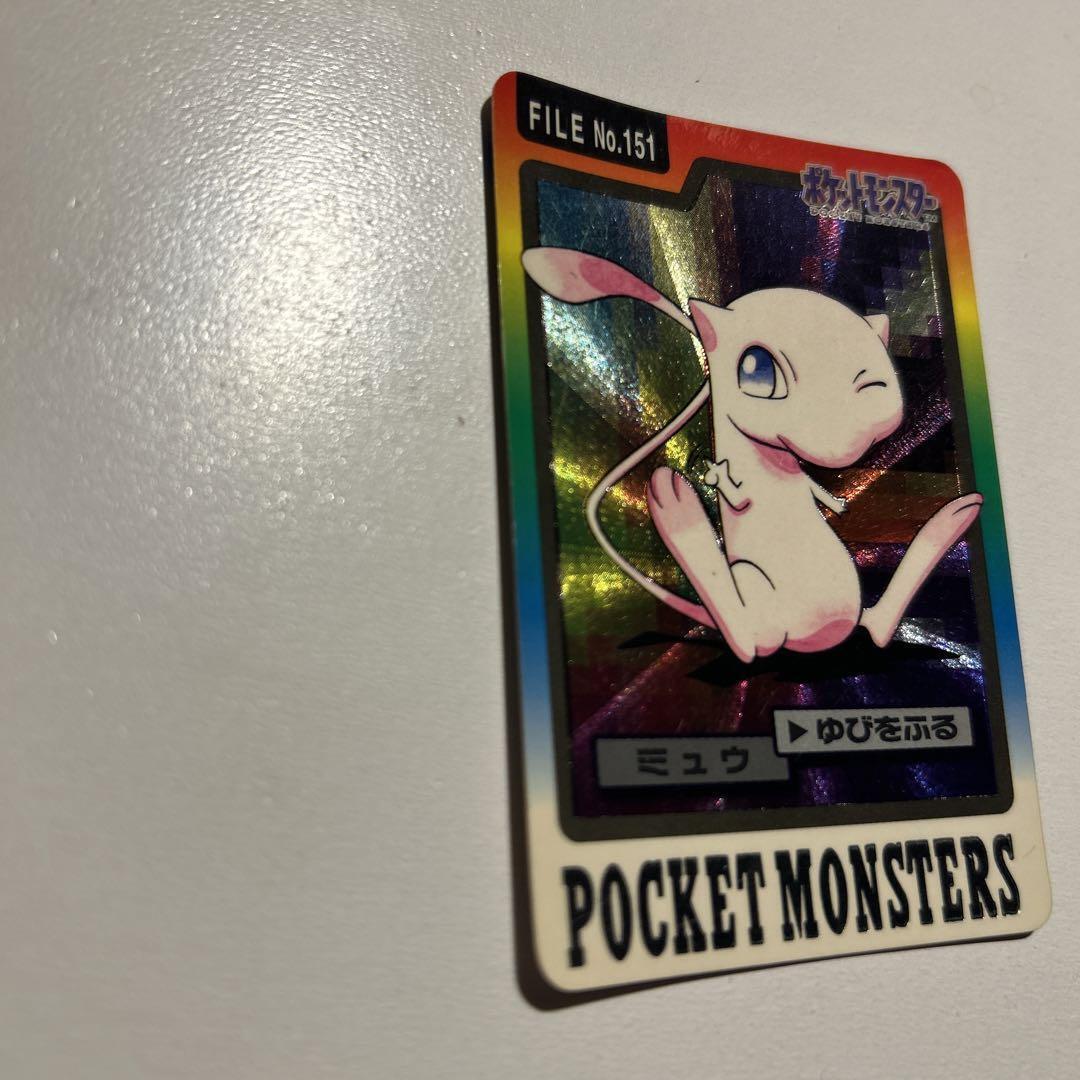 Pokemon Carddass Vintage Holo No.151 Mew Nintendo Bandai Pokemon Carddass Vintage Holo No.151 Mew Nintendo Bandai