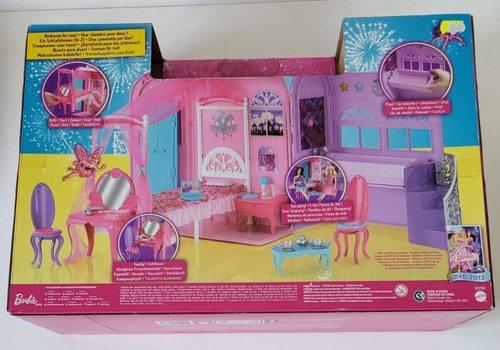Valise Barbie Chambre Magique 2 En 1 – Chambre Et Salle De Bain – Mattel 1998 – Occasion