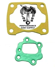 JONSERED 70E TOP END GASKET KIT, CYLINDER & INTAKE, NEW, SHIPS USA