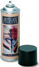 Winsor & Newton ASFIX Artist Fissativo Morbido, Bomboletta Spray, per Carbone Pastello, Penne