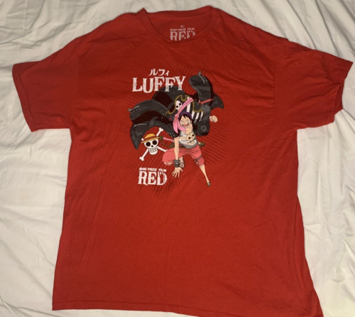 One Piece Luffy T-shirt Universal Studios Japan Limited Size Medium Short  sleeve