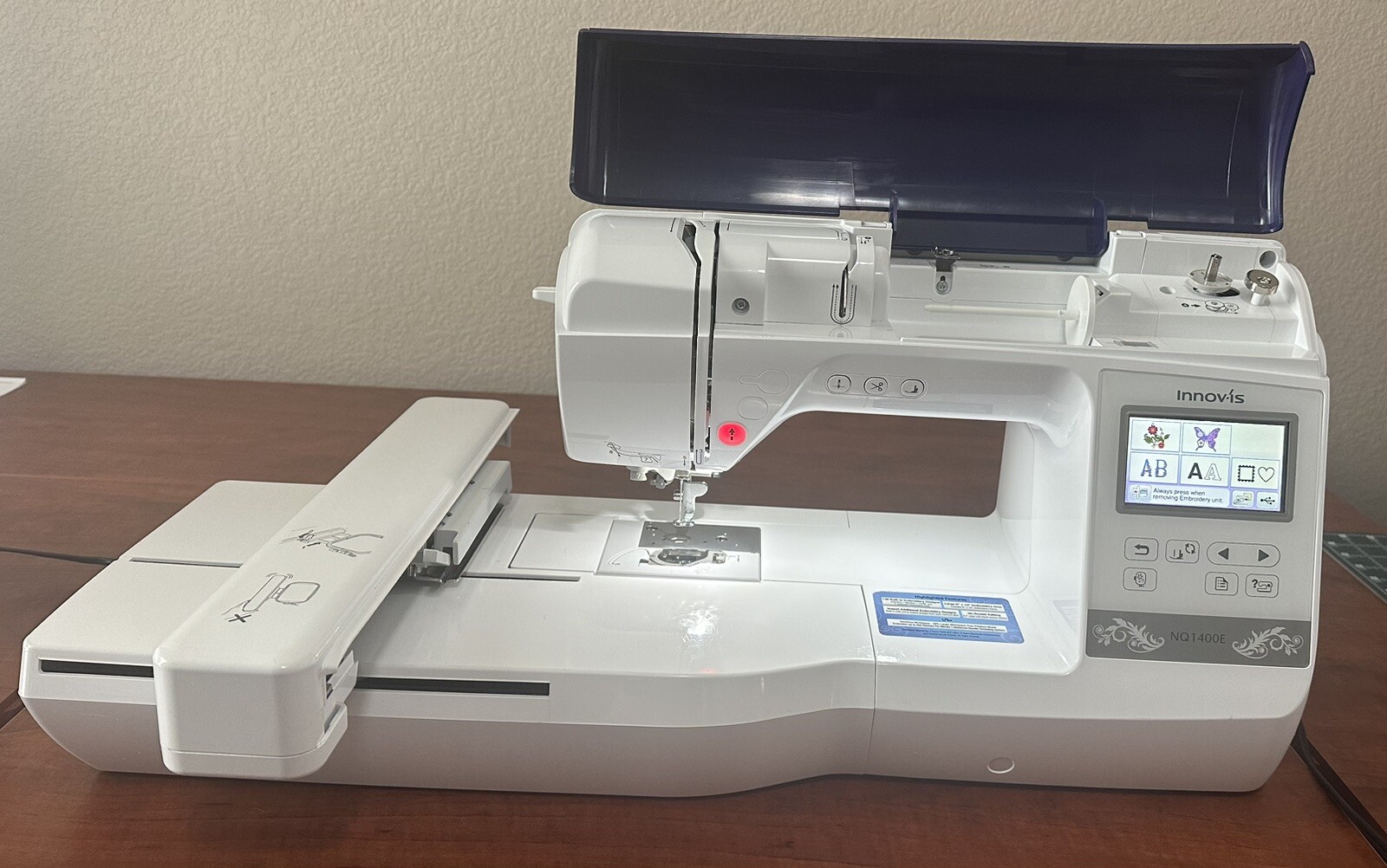 Brother Innovis NQ1400E Embroidery Machine Only w/ FREE Bundle (410.99 value) eBay