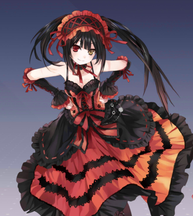 Tongyundacheng Date a Live Tokisaki Kurumi Cosplay Kostuum Tongyundacheng Date a Live Tokisaki Kurumi Cosplay Kostuum