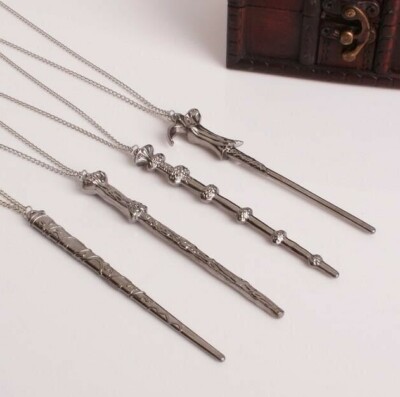 Harry Potter Collier Pendentif Reliques de la Mort Plaqué Argent