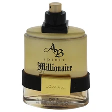 2 Pack AB Spirit Millionaire by Lomani for Men - 3.3 oz EDT Spray (Tester)
