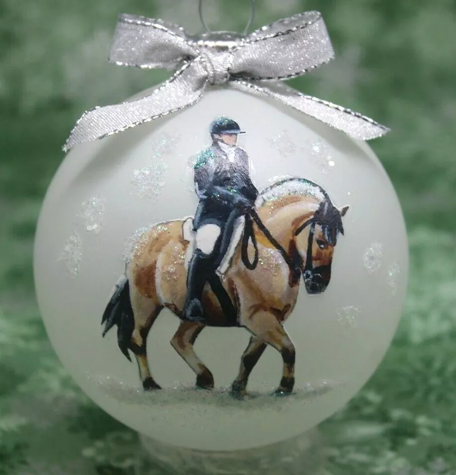 Horse on sale christmas ornaments
