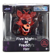 Figura Die-Cast Jada Metalfigs FNAF Five Nights at Freddy's Foxy 2.5 pulgadas Nueva en Caja