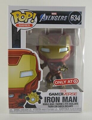 Funko Pop! Marvel Avengers Gamerverse Iron Man 634 Target Exclusive, NEW, Mint | eBay