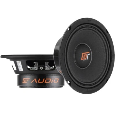 COPPIA GT AUDIO GT-MR6/4 By Bass FACE Mid Woofer 16 cm 160 Watt 16cm Medio bassi