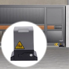 750W Motor Sliding Gate Opener 3968lbs Automatic Door Operator w/ Remote Control