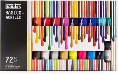 Liquitex Basics Acrylfarben Set 72 x 22 ml